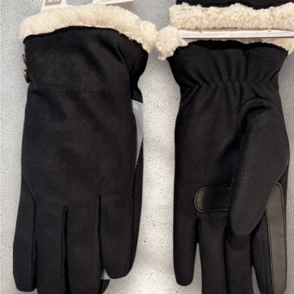 Isotoner Signature Women's Microsuede Water-Repellent Gloves - Picture 1 of 4
